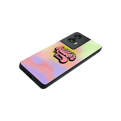 Killer Cakes stylish phone case for motorola edge 50 fusion | glossy glass and slim fit