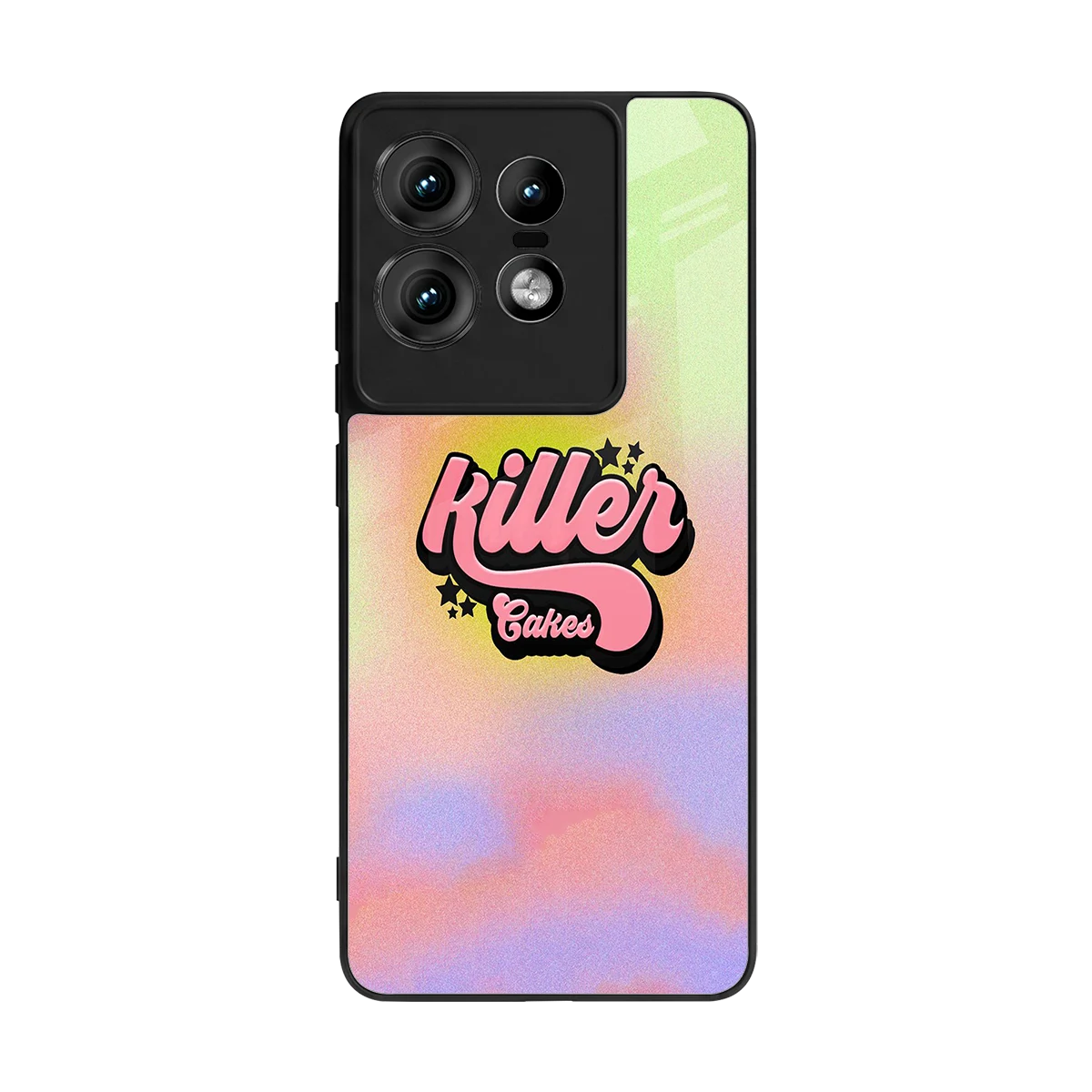 Killer Cakes back phone cover | glass case for motorola edge 50 pro