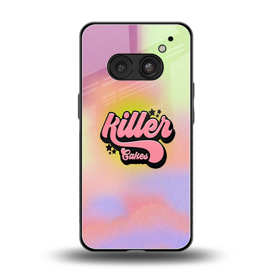 Killer Cakes back phone cover | glass case for nothing phone 2a plus