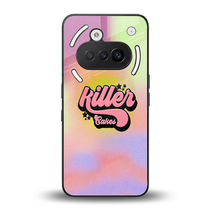 Killer Cakes back phone cover | glass case for nothing phone 3a