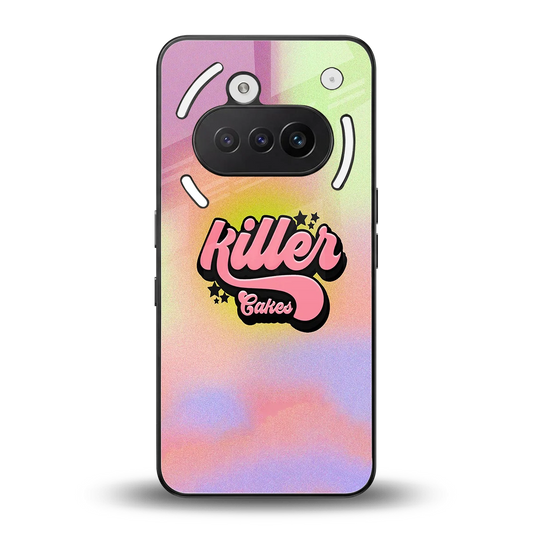Killer Cakes back phone cover | glass case for nothing phone 3a