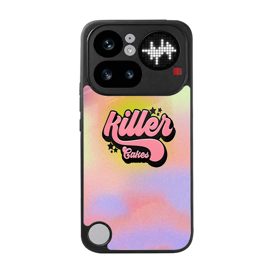 Killer Cakes back phone cover | glass case for nothing phone 4a pro