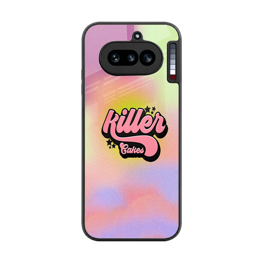 Killer Cakes back phone cover | glass case for nothing phone 4a