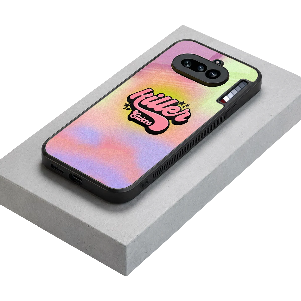 Killer Cakes stylish phone case for nothing phone 4a | glossy glass and slim fit