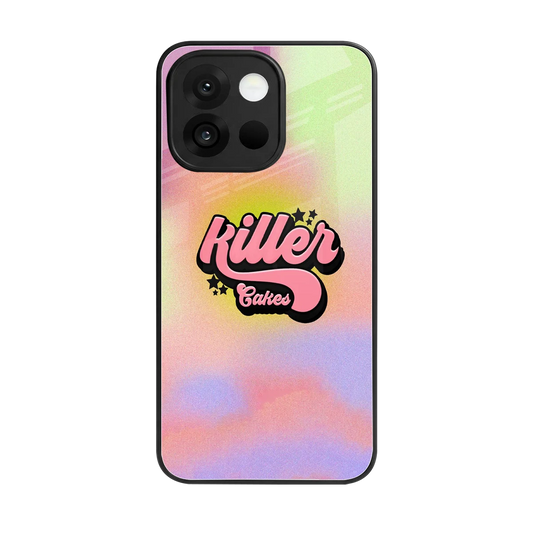 Killer Cakes back phone cover | glass case for oneplus 13s
