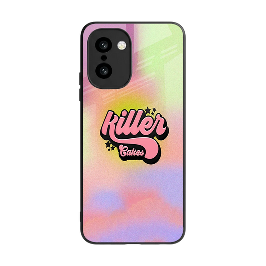 Killer Cakes back phone cover | glass case for oneplus 15r