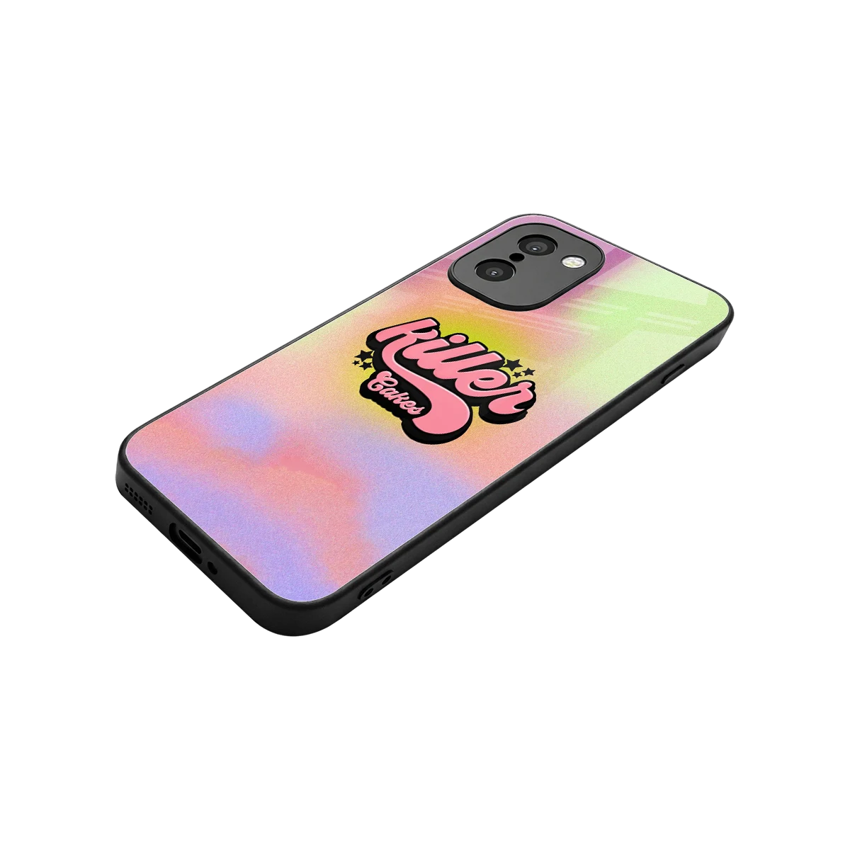 Killer Cakes stylish phone case for oneplus 15r | glossy glass and slim fit