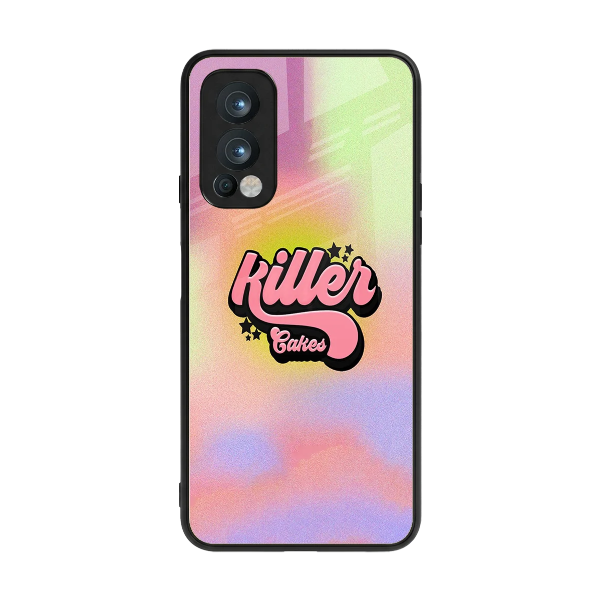 Killer Cakes back phone cover | glass case for oneplus nord 2