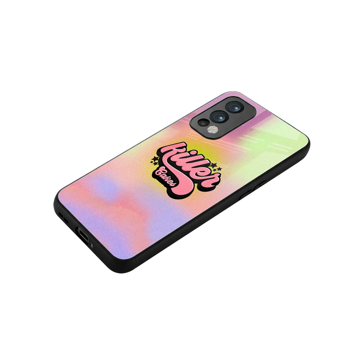 Killer Cakes stylish phone case for oneplus nord 2 | glossy glass and slim fit