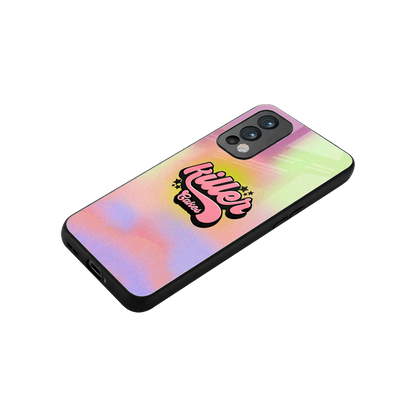 Killer Cakes stylish phone case for oneplus nord 2 | glossy glass and slim fit