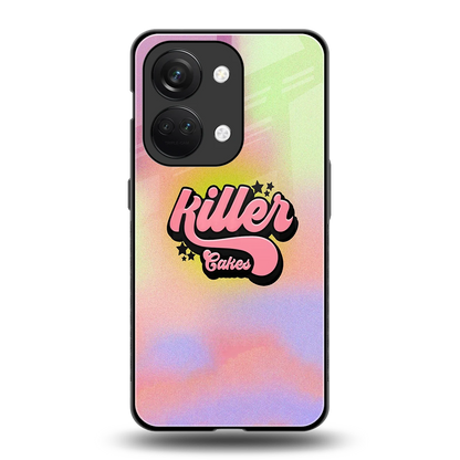 Killer Cakes back phone cover | glass case for oneplus nord 3