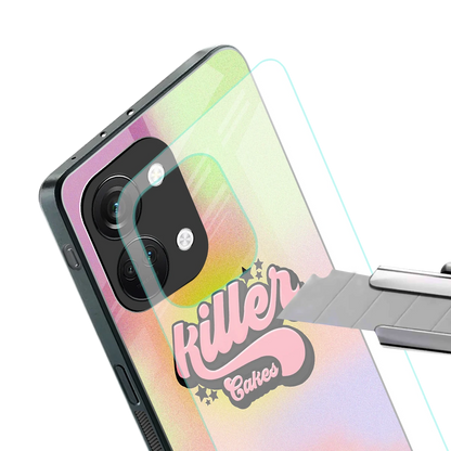 Killer Cakes stylish phone case for oneplus nord 3 | glossy glass and slim fit