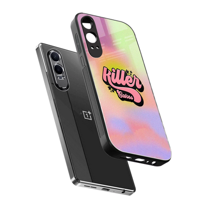 Killer Cakes sleek oneplus nord ce 4 lite cover with tempered glass back and TPU edges
