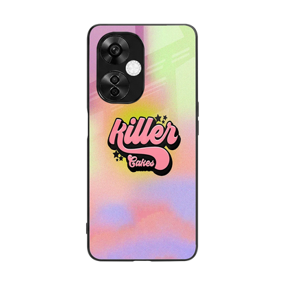 Killer Cakes back phone cover | glass case for oneplus nord ce 3 lite