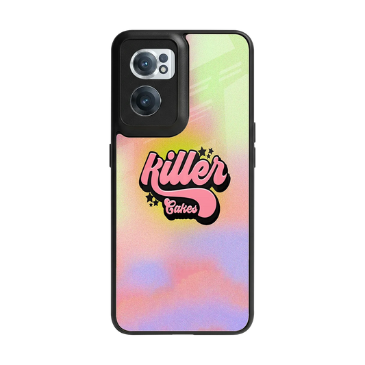 Killer Cakes back phone cover | glass case for oneplus nord ce 2