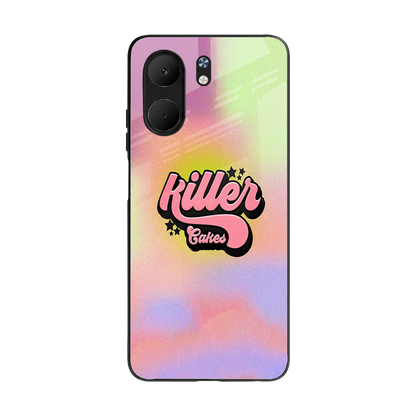 Killer Cakes back phone cover | glass case for oppo a5x 5g