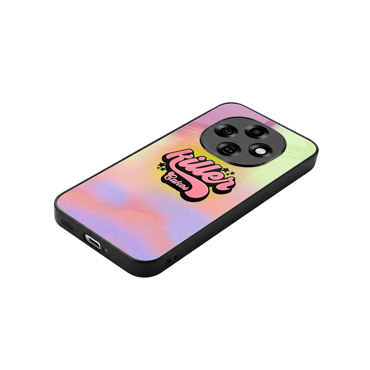 Killer Cakes stylish phone case for oppo f31 pro 5g | glossy glass and slim fit