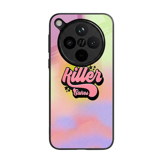 Killer Cakes back phone cover | glass case for oppo find x8