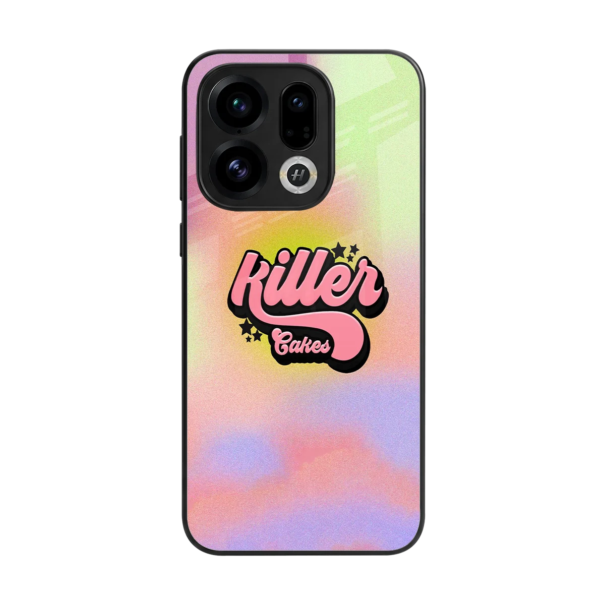 Killer Cakes back phone cover | glass case for oppo find x9