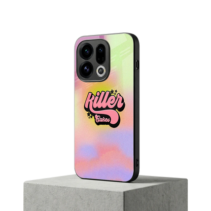 Killer Cakes oppo find x9 mobile cover | shockproof glass phone case