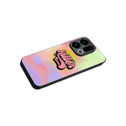 Killer Cakes stylish phone case for oppo find x9 | glossy glass and slim fit