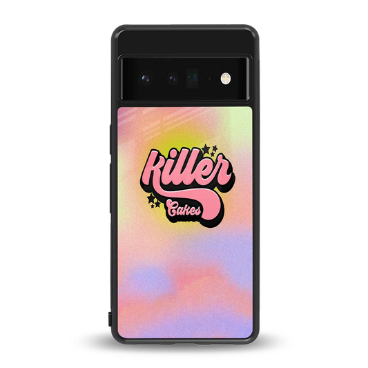 Killer Cakes back phone cover | glass case for google pixel 6 pro