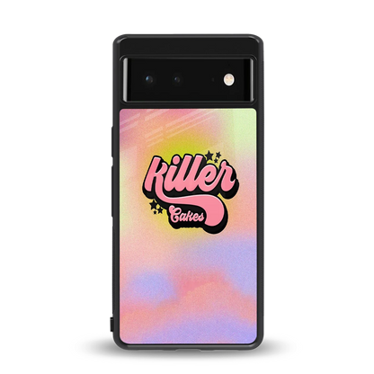 Killer Cakes back phone cover | glass case for google pixel 6