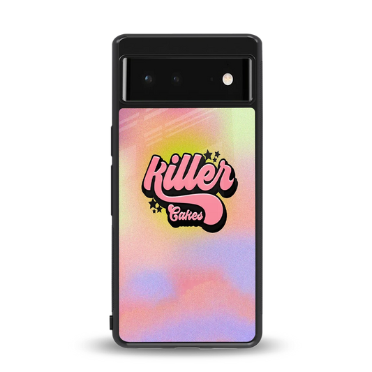 Killer Cakes back phone cover | glass case for google pixel 6