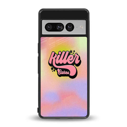 Killer Cakes back phone cover | glass case for google pixel 7 pro