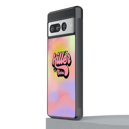 Killer Cakes stylish phone case for google pixel 7 pro | glossy glass and slim fit
