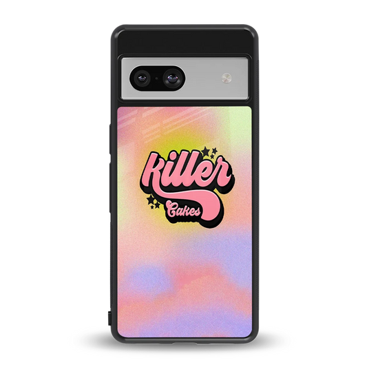 Killer Cakes back phone cover | glass case for google pixel 7a