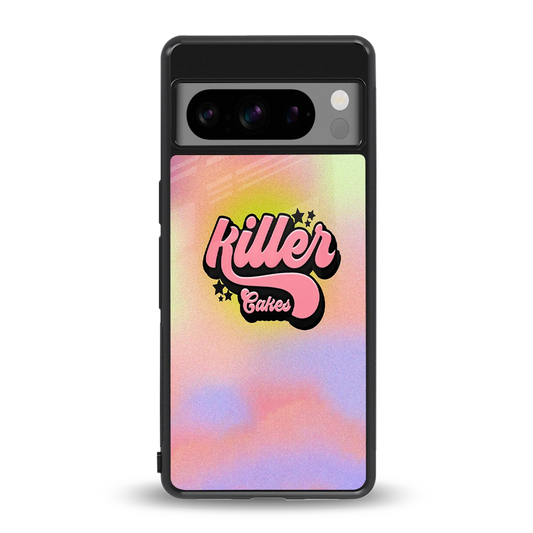 Killer Cakes back phone cover | glass case for google pixel 8 pro