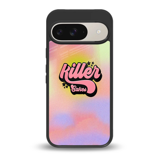 Killer Cakes back phone cover | glass case for google pixel 9