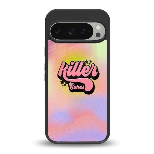 Killer Cakes back phone cover | glass case for google pixel 9 pro