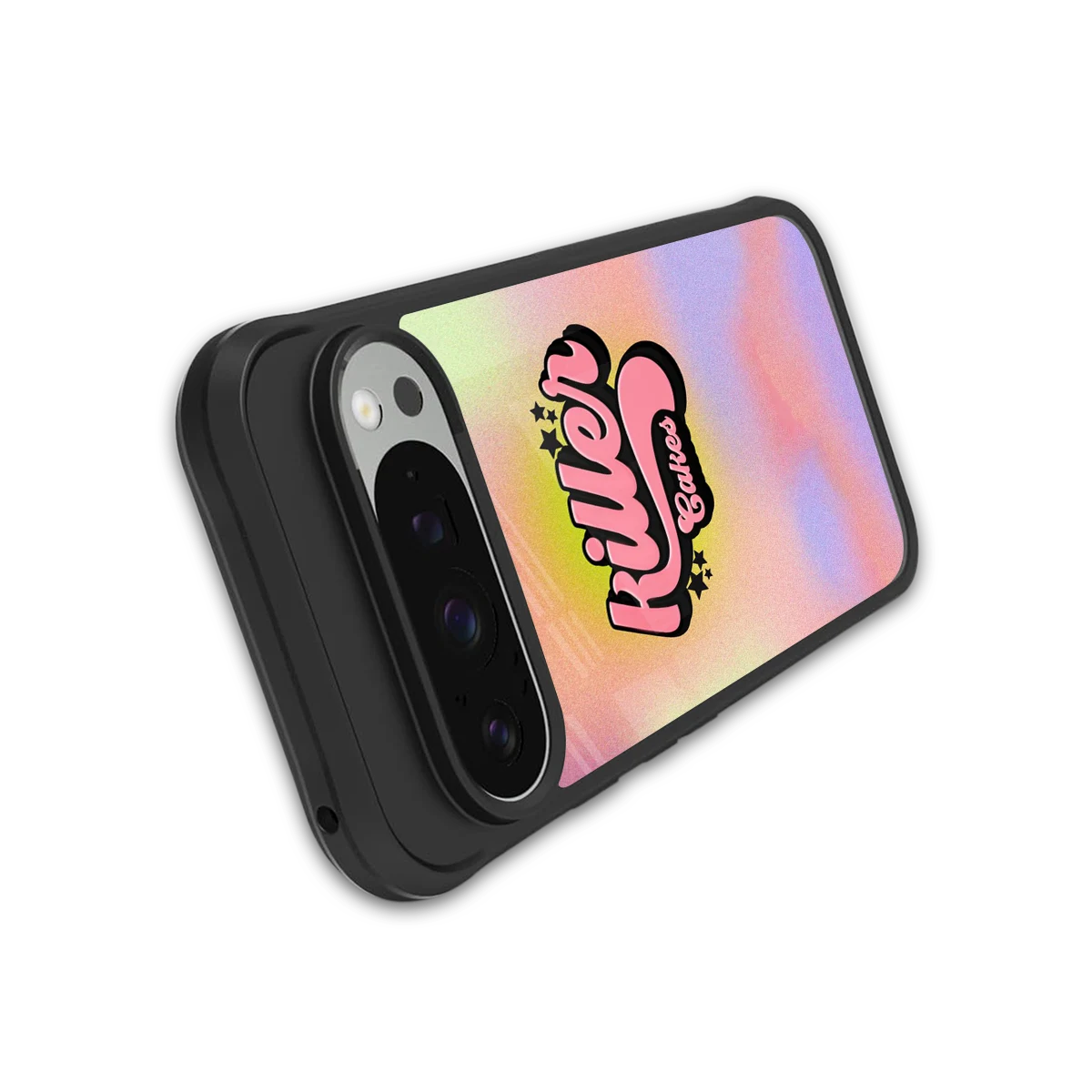 Killer Cakes stylish phone case for google pixel 9 pro | glossy glass and slim fit