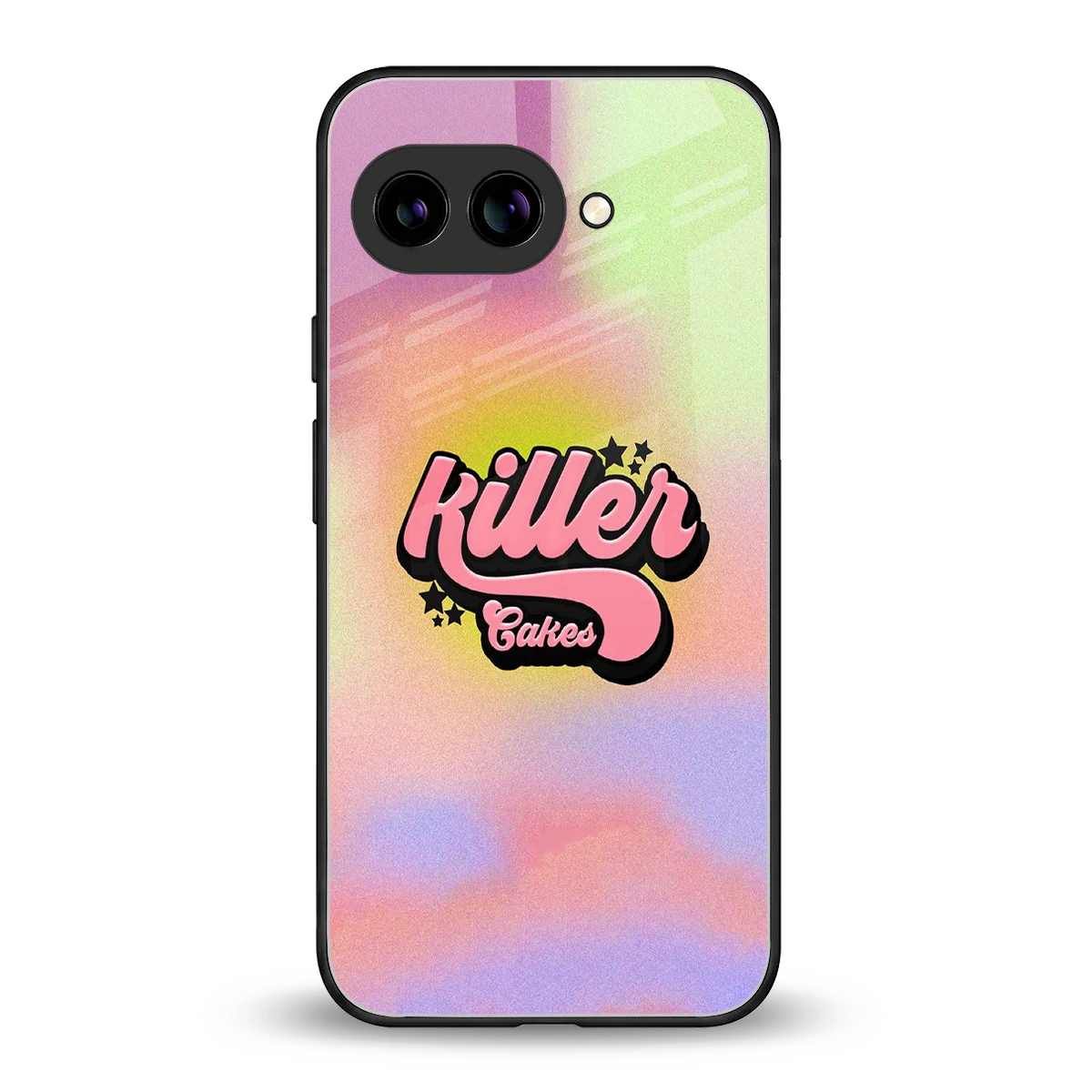 Killer Cakes back phone cover | glass case for google pixel 9a