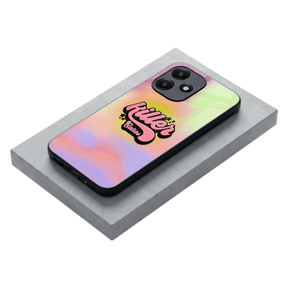Killer Cakes stylish phone case for redmi 12 5g | glossy glass and slim fit