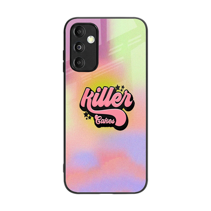 Killer Cakes back phone cover | glass case for samsung galaxy m14 5g