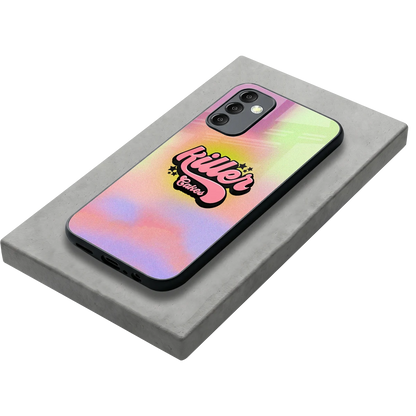 Killer Cakes stylish phone case for samsung galaxy m14 5g | glossy glass and slim fit