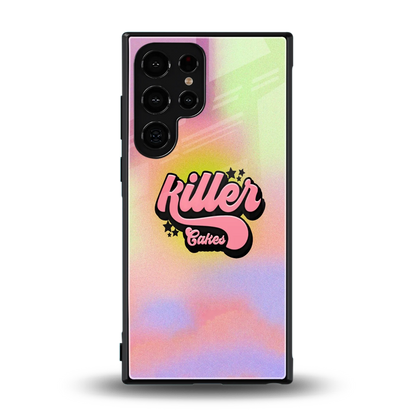 Killer Cakes back phone cover | glass case for samsung galaxy s24 ultra