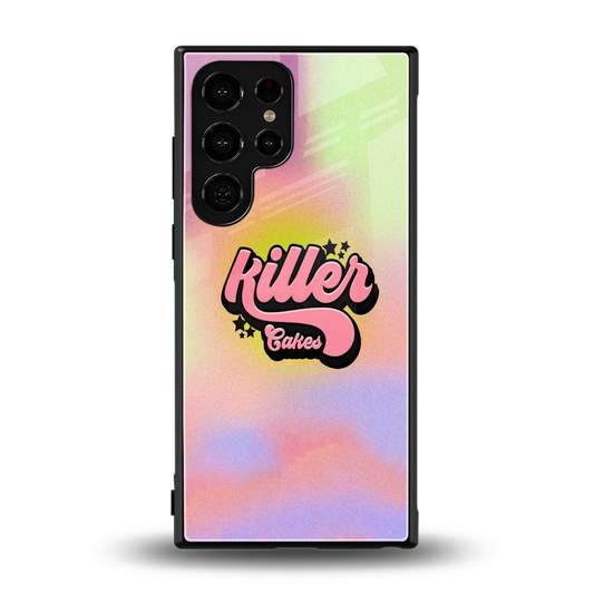 Killer Cakes back phone cover | glass case for samsung galaxy s24 ultra
