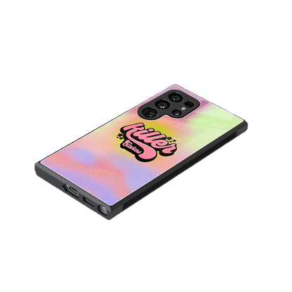 Killer Cakes stylish phone case for samsung galaxy s24 ultra | glossy glass and slim fit