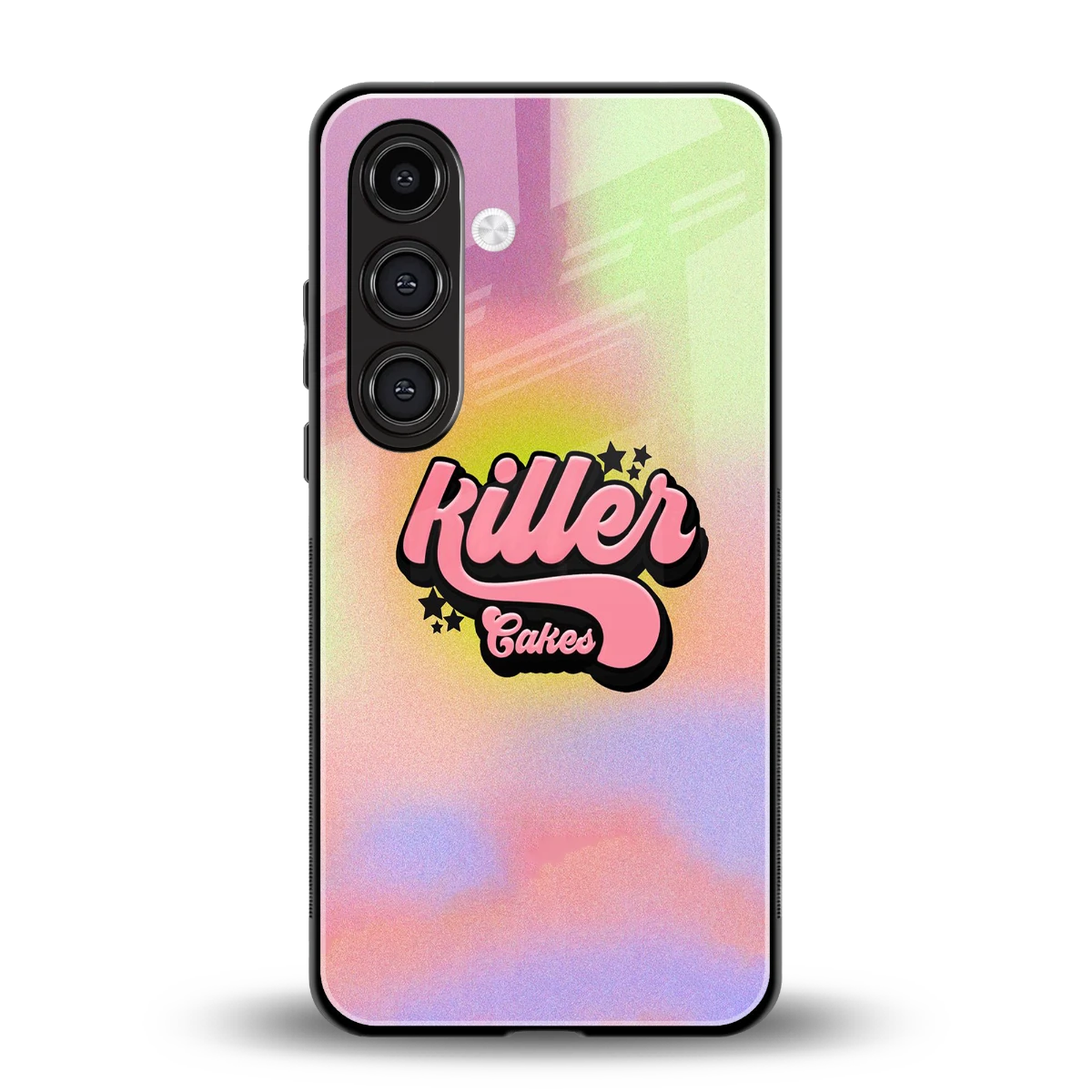 Killer Cakes back phone cover | glass case for samsung galaxy s23 fe