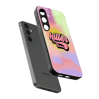 Killer Cakes sleek samsung galaxy s24 plus cover with tempered glass back and TPU edges