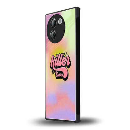 Killer Cakes vivo v30e mobile cover | shockproof glass phone case