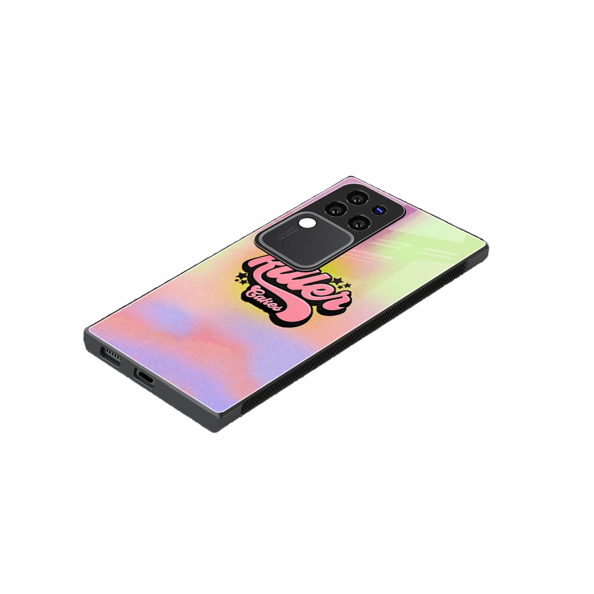 Killer Cakes stylish phone case forvivo v30 pro | glossy glass and slim fit