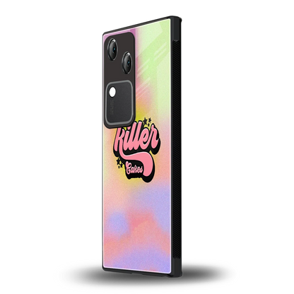 Killer Cakes vivo v30 mobile cover | shockproof glass phone case