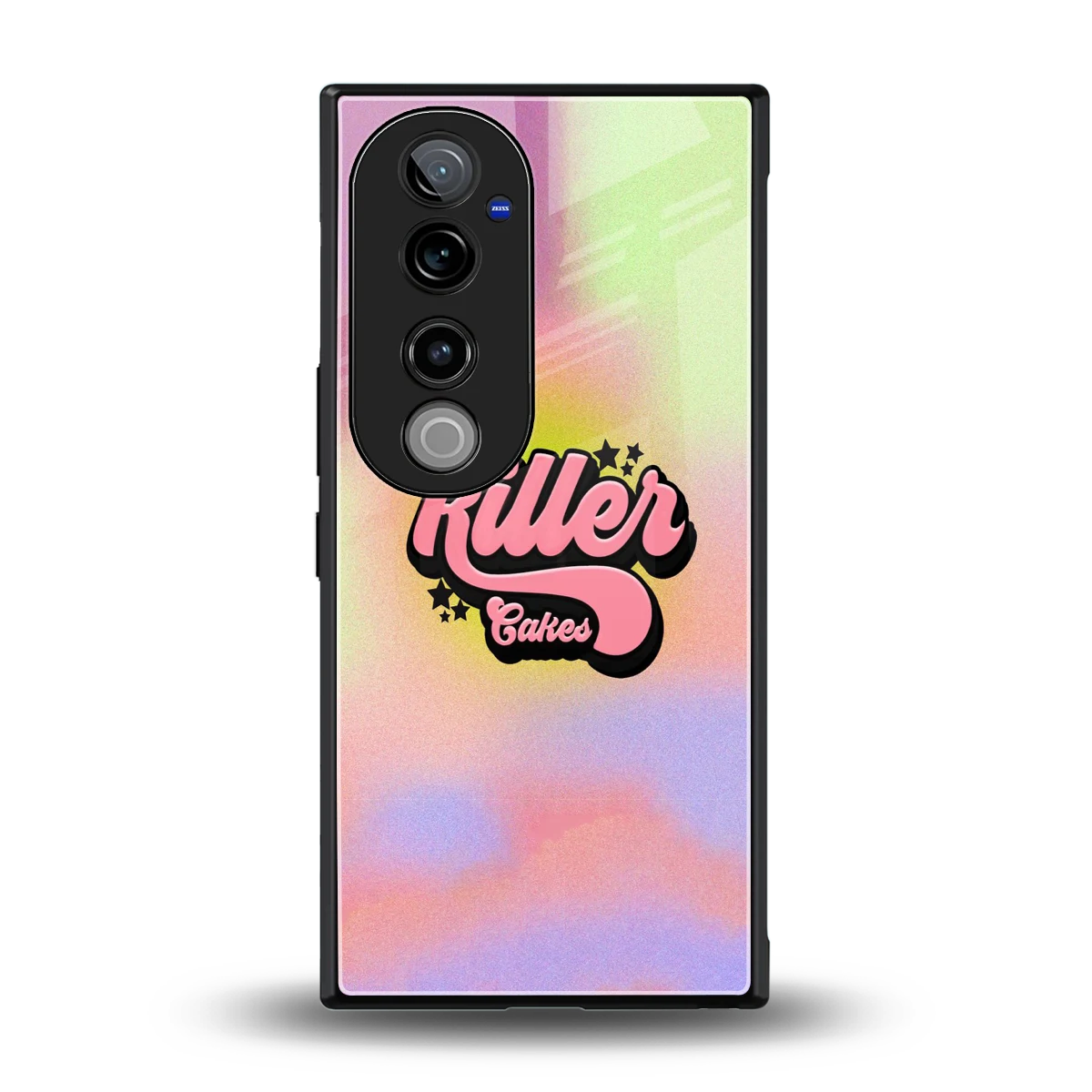 Killer Cakes back phone cover | glass case for vivo v40 pro