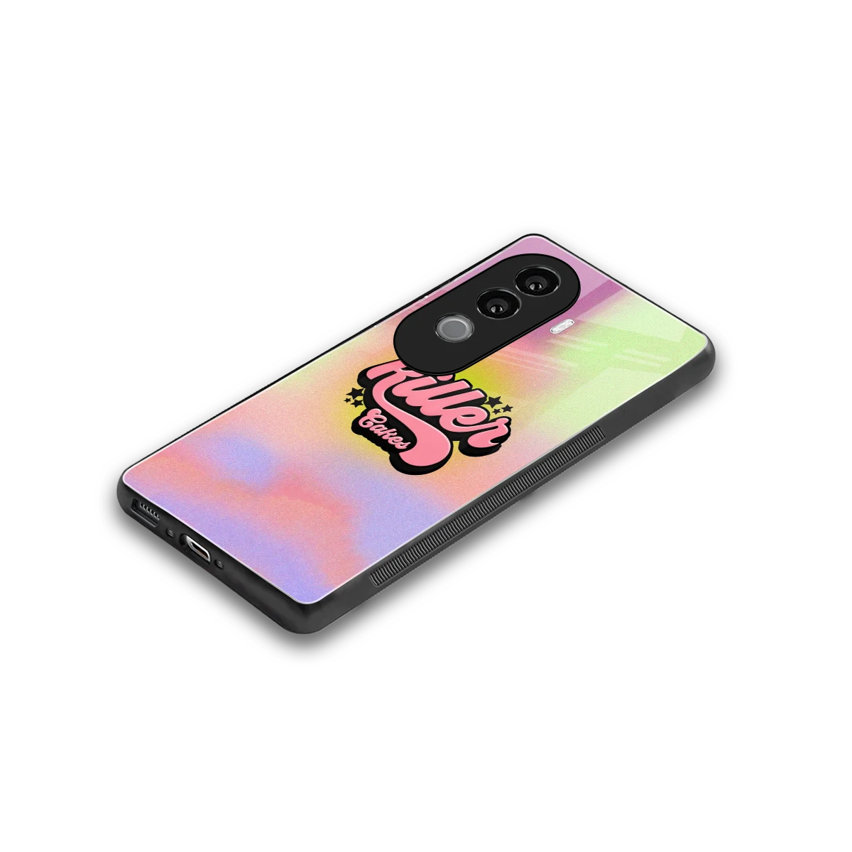 Killer Cakes stylish phone case for vivo v40e | glossy glass and slim fit