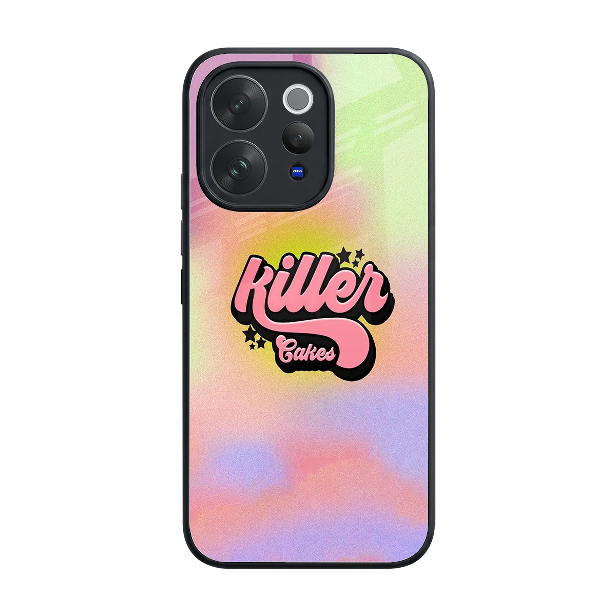 Killer Cakes back phone cover | glass case for vivo v70